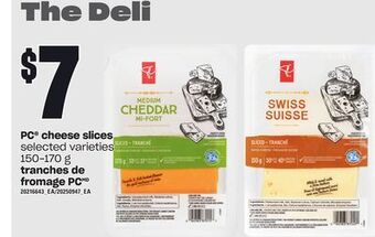 Valu-mart Tranches de fromage pc, 150-170 g offer