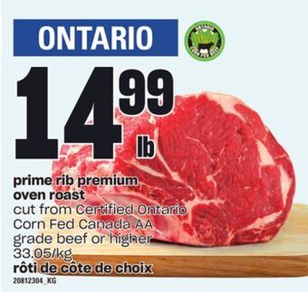 Valu-mart Rôti de côte de choix offer