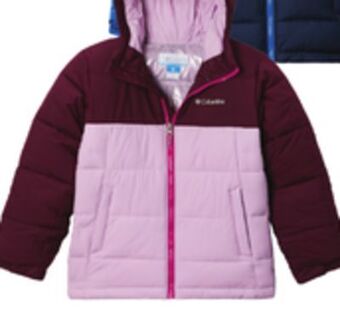 Sport Chek Columbia kids pike lake jacket offer