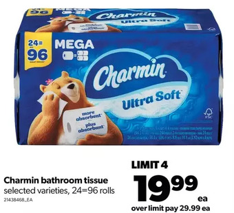 Real Canadian Superstore Charmin bathroom tissue offer