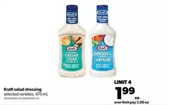 Real Canadian Superstore Kraft salad dressing offer