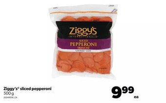 Real Canadian Superstore Ziggy's sliced pepperoni offer