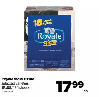 Real Canadian Superstore Royale facial tissue offer
