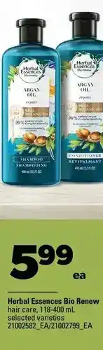 Real Canadian Superstore Herbal essences bio renew offer