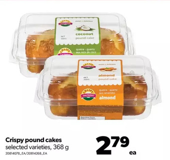 Real Canadian Superstore Crispy pound cakes offer