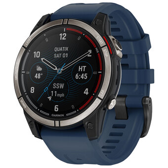 Best Buy Garmin quatix 7 sapphire 47mm marine gps smartwatch - captain blue offer