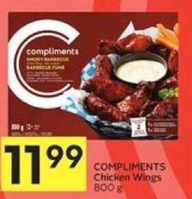Foodland Compliments Chicken Wings offer