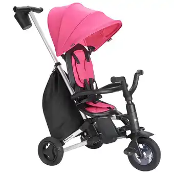 Best Buy Joovy tricycoo ul 7.5" kids folding push/pedal tricycle - pink crush offer
