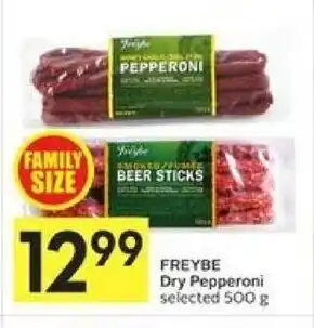 Foodland Freybe Dry Pepperoni offer