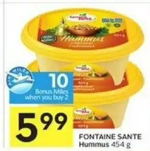 Foodland Fontaine Sante Hummus offer