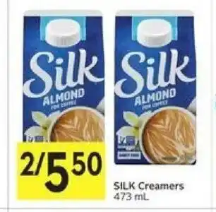 Foodland Silk Creamers offer