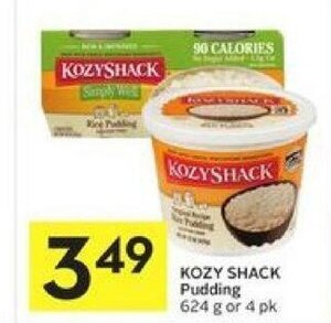 Foodland Kozy Shack Pudding offer