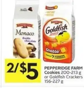 Foodland Pepperidge Farm Cookies offer
