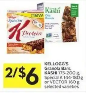 Foodland Kellogg's Granola Bars Kashi offer