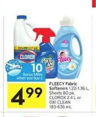 Foodland Fleecy Fabric Softeners offer