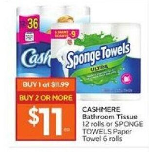 Foodland Cashmere Bathroom Tissue offer