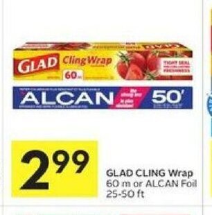 Foodland Glad Cling Wrap offer