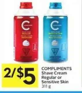 Foodland Shave Cream Regular offer