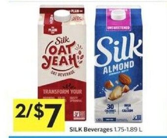 Foodland Silk Beverages offer