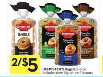 Foodland Dempster Bagels offer
