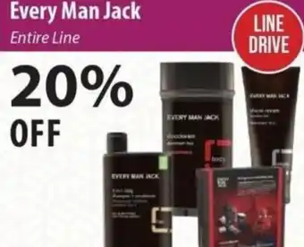 Healthy Planet Every Man Jack Entire Line offer