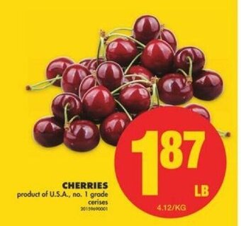 No Frills Cherries offer