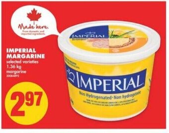No Frills Imperial Margarine offer