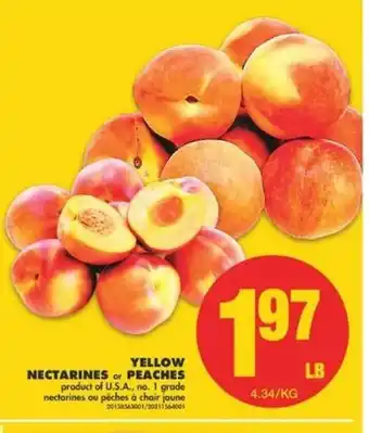 No Frills Yellow Nectraines or Peaches offer