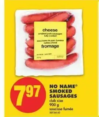 No Frills No Name Smocked Sausages offer