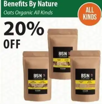 Healthy Planet Benefits By Nature Oats Organic All Kinds offer