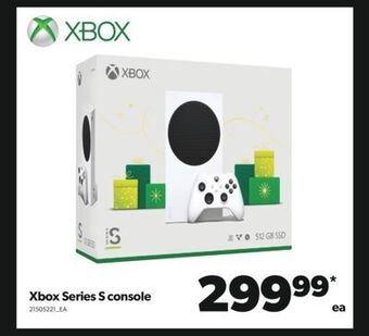 Real Canadian Superstore Xbox series s console offer