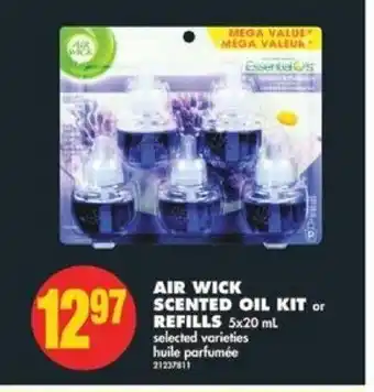No Frills Air Wick Scented Oil Kit or Refills offer