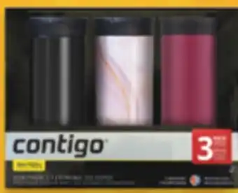 Walmart Contigo 20-oz. huron snapseal travel mug 3-pack offer