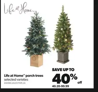 Real Canadian Superstore Life at home™ porch trees offer