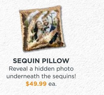 Henry's Sequin pillow offer