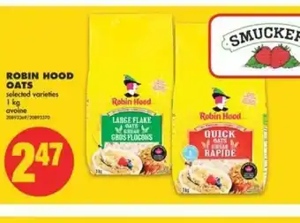 No Frills Robin Hood Oats offer
