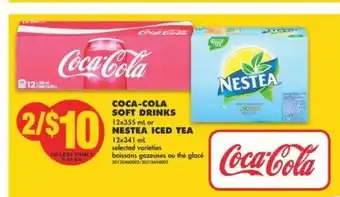 No Frills Coca-Cola Soft Drinks , Nestea Iced Tea offer