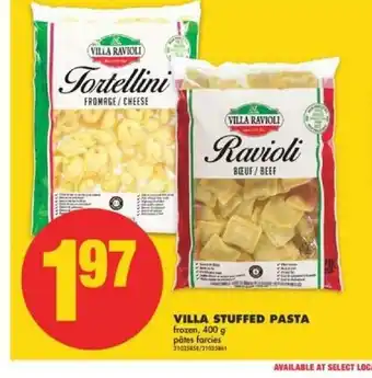 No Frills Villa Stuffed Pasta offer