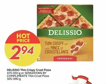 Safeway Delissio Thin Crispy Crust Pizza offer