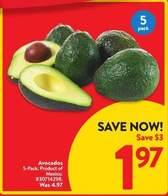 Walmart Avocados offer
