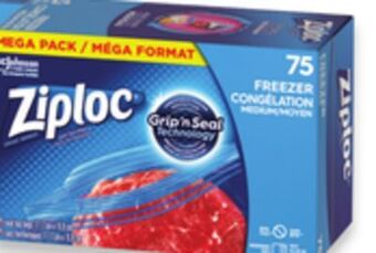 Walmart Ziploc freezer bags offer