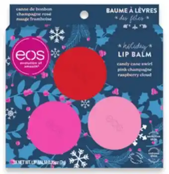 Walmart Eos holiday lip balm gift set offer