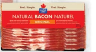Walmart Maple leaf bacon offer