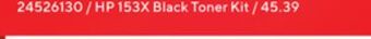 Staples Hp 153x black toner kit offer