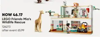 Toys R us Lego friends mia's wildlife rescue offer