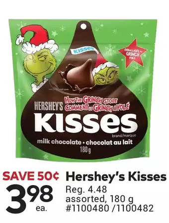 Giant Tiger Hershey's kisses offer