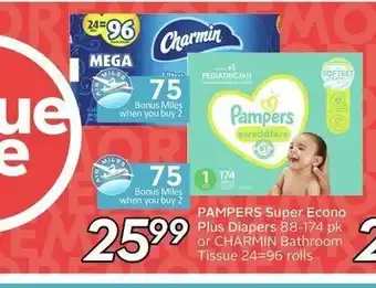 Safeway Pampers Super Econo Plus Diapers offer