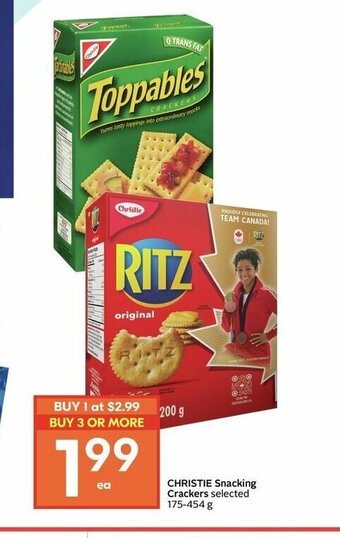 Safeway Christie Snacking Crackers offer
