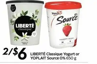 Safeway LibertÉ Classique Yogurt offer