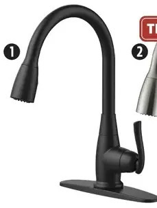 Canadian Tire Terrazo pull-down kitchen faucet offer